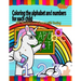 Coloring the alphabet and numbers for each child: ABC, Numbers and Shapes Practice for Kids with Pen Control - Kids coloring activity books