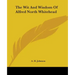 The Wit And Wisdom Of Alfred North Whitehead
