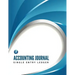 Accounting Journal, Single Entry Ledger