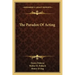 The Paradox of Acting