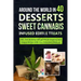 Around the World in 40 Desserts - Sweet Cannabis-Infused Edible Treats: CBD, THC & Hemp Infused Mouth Watering and Unique Recipes with Easy Extraction