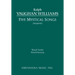 Five Mystical Songs: Vocal score