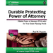 Durable Protecting Power of Attorney: Fillable Power of Attorney (POA Only) For Your Estate Planning Needs