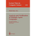 Analysis and Verification of Multiple-Agent Languages: 5th Lomaps Workshop, Stockholm, Sweden, June 24-26, 1996, Selected Papers