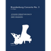 Brandenburg Concerto No. 3 in G major (arranged for piano, four-hands)