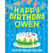 Happy Birthday Owen - The Big Birthday Activity Book: (Personalized Children's Activity Book)