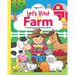 Let's Visit the Farm; A Coloring and Activity Book: A Coloring and Activity Book for Ages 2-5