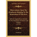 Observations Upon The Prophecies Relating To The Restoration Of The Jews: With An Appendix, In Answer To The Objections Of Some Late Writers (1771)
