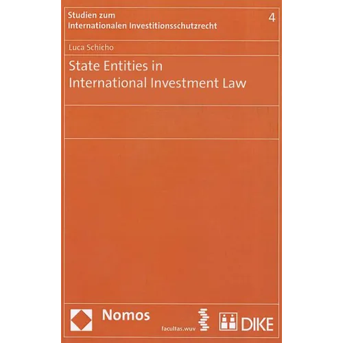 State Entities in International Investment Law