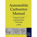 Automobile Carburetor Manual
