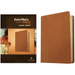 Every Man's Bible Nlt, Large Print (Leatherlike, Pursuit Saddle Tan)