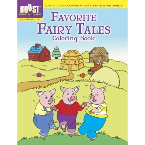Favorite Fairy Tales Coloring Book
