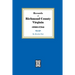 Records of Richmond County, Virginia, 1692-1724