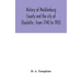 History of Mecklenburg County and the city of Charlotte: from 1740 to 1903