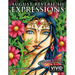 August Reverie 3: Expressions - Fantasy Art Adult Coloring Book