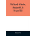 Vital records of Newton, Massachusetts, to the year 1850
