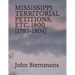 Mississippi Territorial Petitions, Etc. 1800 [1795-1804]