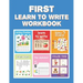 First Learn to Write Workbook: Practice for Kids with Pen Control, Line Tracing, Letters, and More! (Kids coloring activity books)