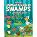 Animals Living in Swamps (A Coloring Book)