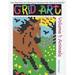 Grid Art: Animals: Coloring Book for Kids and Adults
