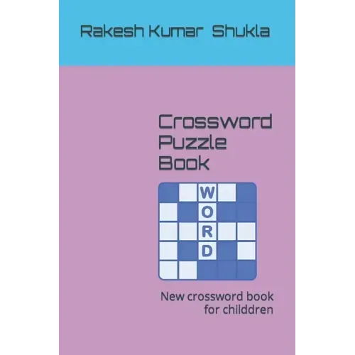 Crossword Puzzle Book: New crossword book for childdren