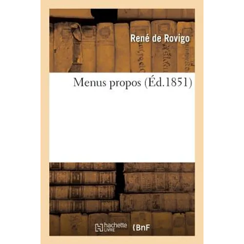 Menus Propos