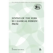 The Syntax of the Verb in Classical Hebrew Prose