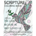 Scripture Coloring Book: Bible Coloring Book for Adults containing uplifting Bible Verses in a Beautiful Stress Relief Coloring Book