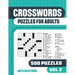Crosswords Puzzles for Adults: Crossword Book with 500 Puzzles for Adults. Seniors and all Puzzle Book Fans - Vol 2