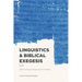 Linguistics & Biblical Exegesis