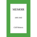 Memoir: 1895-1945