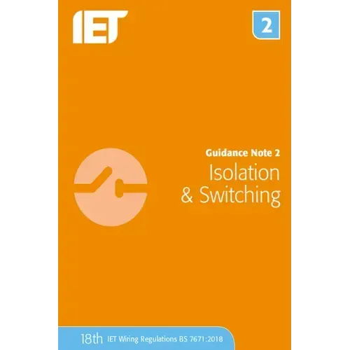 Guidance Note 2: Isolation & Switching