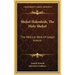 Shekel Hakodesh, the Holy Shekel: The Metrical Work of Joseph Kimchi