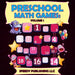 Preschool Math Games: Volume 1