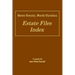 Gates County, North Carolina Estate Files Index