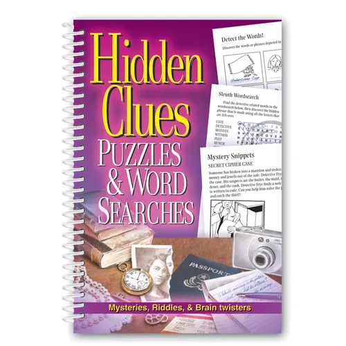 Hidden Clues Puzzles & Word Searches