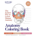 Anatomy Coloring Book with 450+ Realistic Medical Illustrations with Quizzes for Each