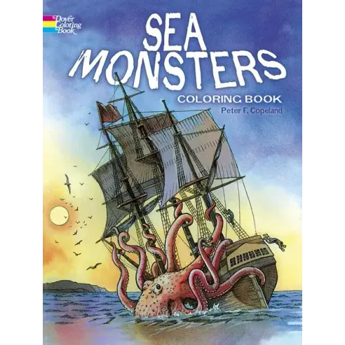 Sea Monsters Coloring Book