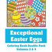 Exceptional Easter Eggs Coloring Book Double Pack (Volumes 3 & 4)
