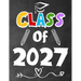 Class of 2027: Funny Back To School notebook, Gift For Girls and Boys,109 College Ruled Line Paper, Cute School Notebook, School Composition Notebooks