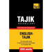 Tajik vocabulary for English speakers - 9000 words