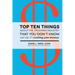 Top Ten Things about the Trucking Industry that You Don't Know...: And Why it's Costing You Money