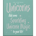 The Little Book of Unicorns: Enchanting Words Sprinkled with Unicorn Magic