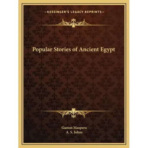 Popular Stories of Ancient Egypt