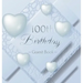 100th Birthday Guest Book: Keepsake Gift for Men and Women Turning 100 - Hardback with Funny Ice Sheet-Frozen Cover Themed Decorations & Supplies, Per