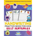 Handwriting Practice Book for Kids Silly Sentences: Penmanship Workbook Practice Paper for K, Kindergarten, 1st 2nd 3rd Grade for Improving Writing Wi