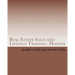 Real Estate Sales and Listings Training Manual