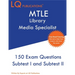 MTLE Library Media Specialist: 150 MTLE Practice Questions - 2020 Exam Questions - Free Online Tutoring