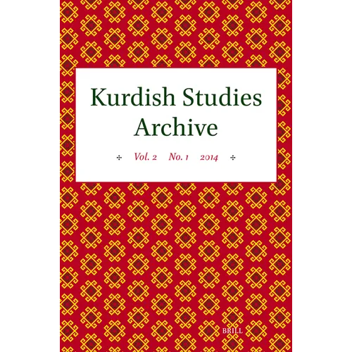 Kurdish Studies Archive: Vol. 2 No. 1 2014