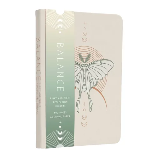 Balance: A Day and Night Reflection Journal (90 Days)